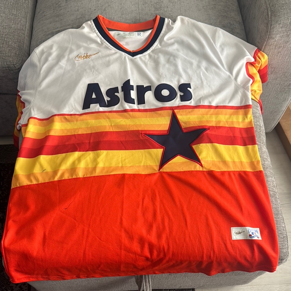 Astros Tequilla Sunrise Jersey Altuve 27